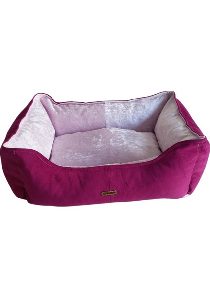 Luxury Lotus Pembe Kedi ve Köpek Yatak 1 Adet