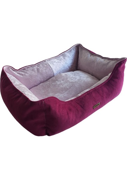 Luxury Lotus Pembe Kedi ve Köpek Yatak 1 Adet