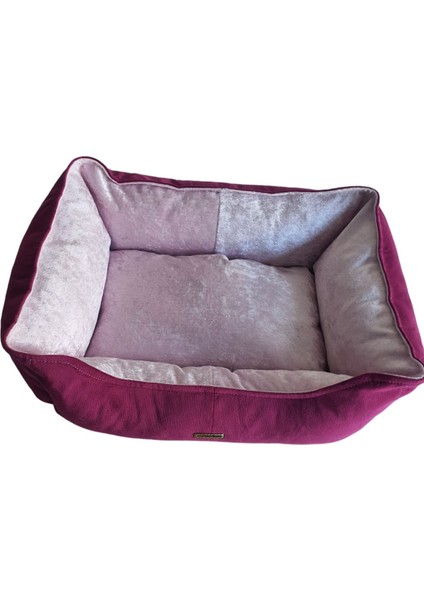 Luxury Lotus Pembe Kedi ve Köpek Yatak 1 Adet