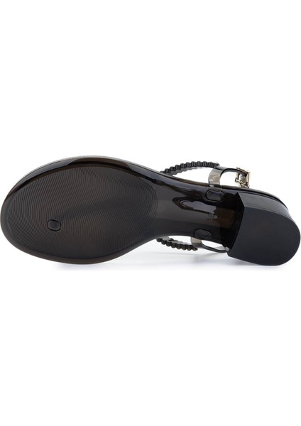 Kadın Pvc Siyah Parmak Arası Sandalet 774 903E Bn Sndlt Y25 Black fırsatları