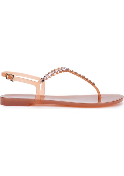 Kadın Pvc Siyah Parmak Arası Sandalet 774 101E Bn Sndlt Y25 Black