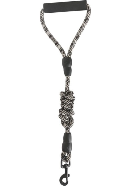 Luxury Fırsat Byr Köpek Göğüs Tasma Seti Dalga Desenli 1.5 Cm*35-48 cm Siyah-Beyaz Yeni 1 Adet