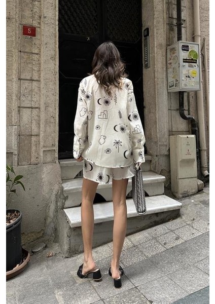 Lauren Desenli Keten Takım 9805-0025