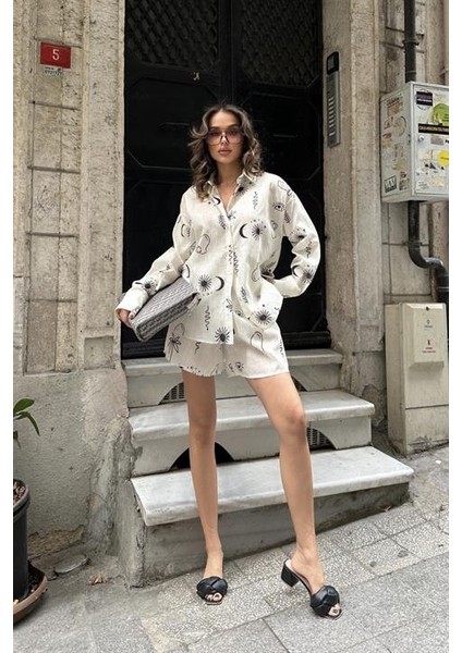 Lauren Desenli Keten Takım 9805-0025