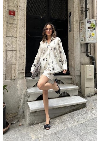 Lauren Desenli Keten Takım 9805-0025