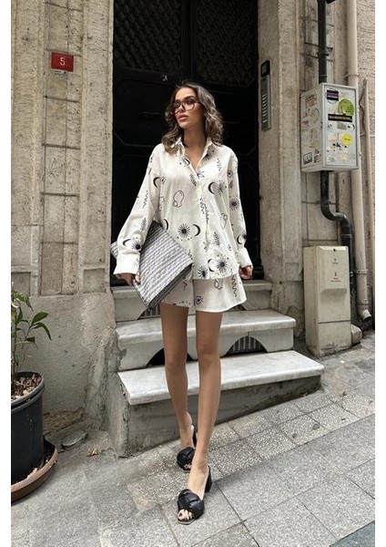 Lauren Desenli Keten Takım 9805-0025