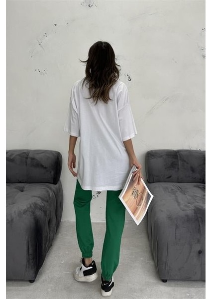Nicoline Baskılı Pantolon Takım 9473-10