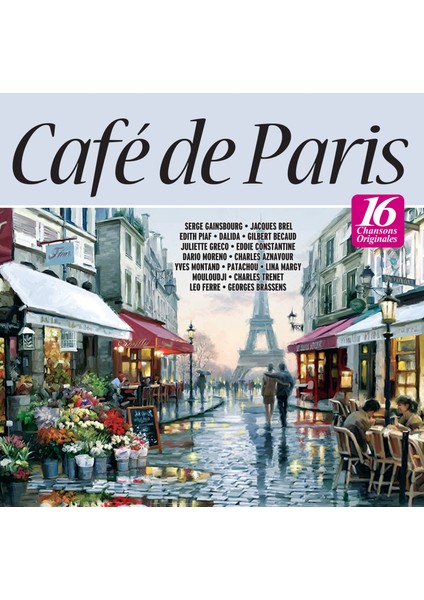 Cafe De Paris 16 Chansons Originales Plak