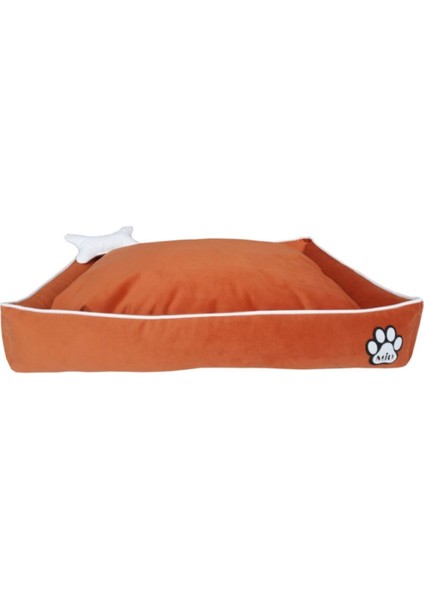 Luxury Miu Tay Tüyü Kedi ve Köpek 15X70X100 cm Turuncu 1 Adet