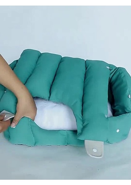 Luxury duo 2 Mevsim Açılıp Kapanabilir Fermuarlı Lux Kedi ve Köpek Yatağı 1 Adet
