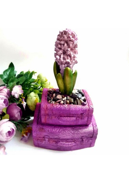 Valiz Saksı Silikon Kalıp K-313