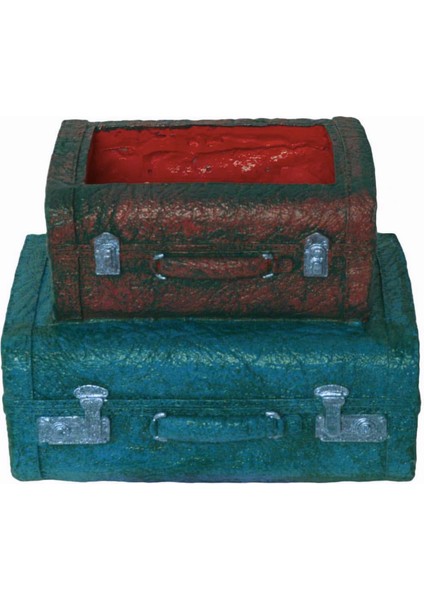 Valiz Saksı Silikon Kalıp K-313