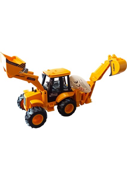 Hareketli Parçalarıyla Gerçekçi Inşaat Deneyimi: Oyuncak Iş Makinası Dozer Kepçe!