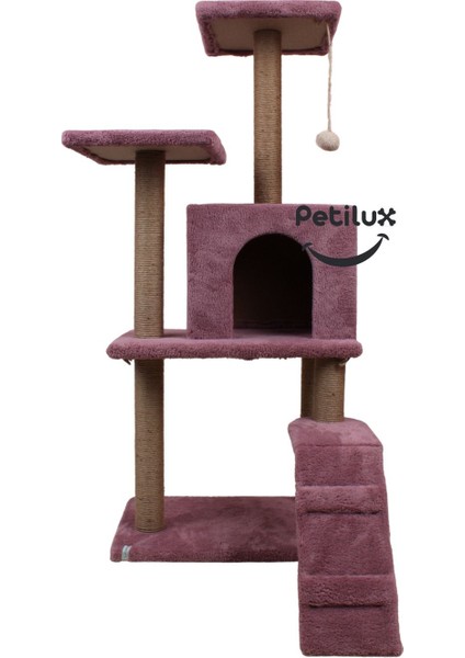 Luxury B-08 Kedi Tırmalama Kedi Evi ve Kedi Oyun Evi 1 Adet