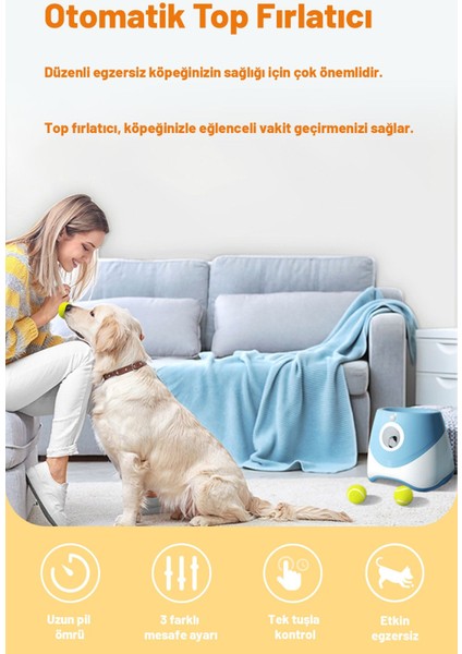 Luxury Otomatik Top Fırlatıcı 1 Adet