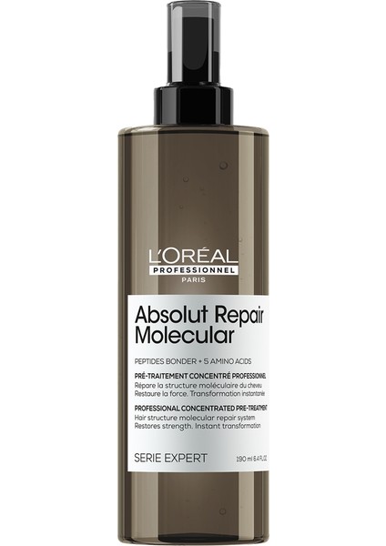 Absolut Repaır Molecular Konsantre Salon Ön Bakım 190 ml