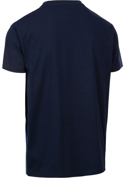 Horton Male Casual Printed Lacivert Erkek Tişört