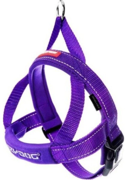 Luxury Quick Fit Köpek Göğüs Tasması x Small Mor 1 Adet