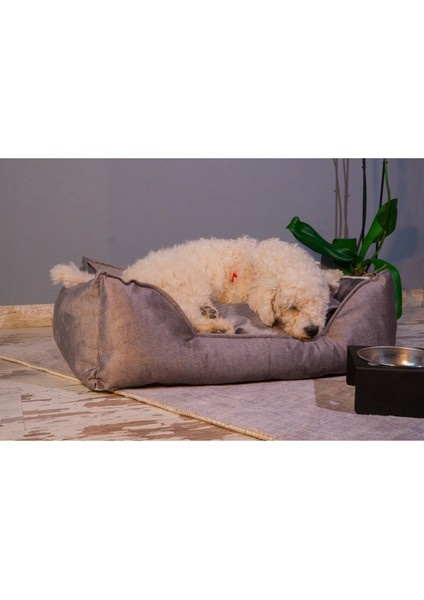 Luxury Pawtrail Kedi Köpek Yatağı(Nakış Isimlik Hediyeli) 1 Adet