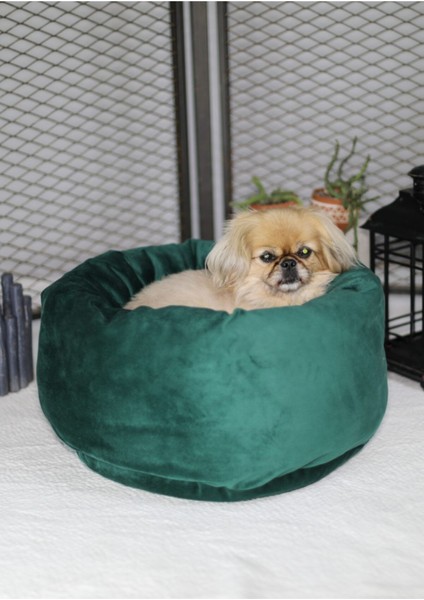 Luxury Emerald Kedi Köpek Yatağı 1 Adet