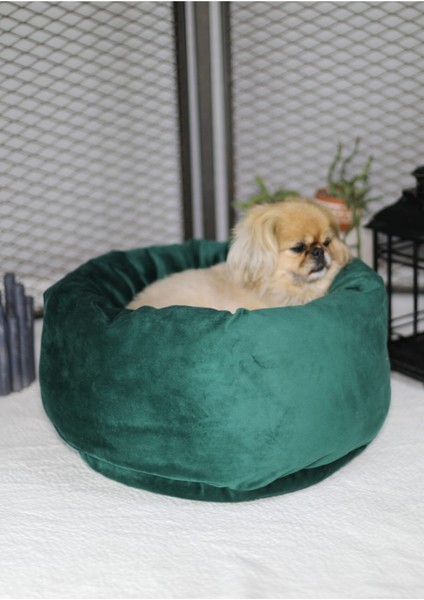 Luxury Emerald Kedi Köpek Yatağı 1 Adet