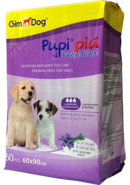 Luxury Lavanta Kokulu Köpek Çiş Eğitim Peti 60 x 90 cm 50LI 1 Adet