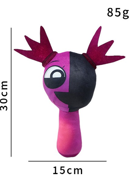 30 cm Sprunki Incredibox Ritim Kutusu Oyuncak Peluş Bebekler (Yurt Dışından)