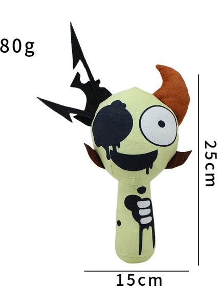 25 cm Sprunki Incredibox Ritim Kutusu Oyuncak Peluş Bebekler (Yurt Dışından) fiyatları