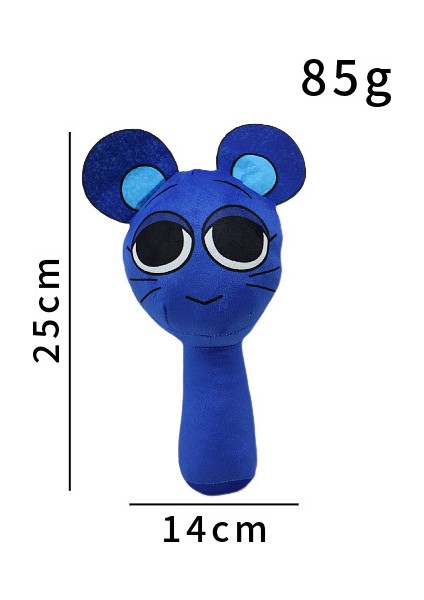 25 cm Sprunki Incredibox Ritim Kutusu Oyuncak Peluş Bebekler (Yurt Dışından)