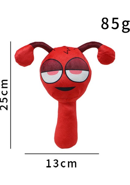 25 cm Sprunki Incredibox Ritim Kutusu Oyuncak Peluş Bebekler (Yurt Dışından)