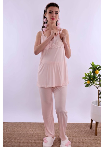 Pudra Hamile Lohusa Pijama Takımı BYL290322 fırsatları