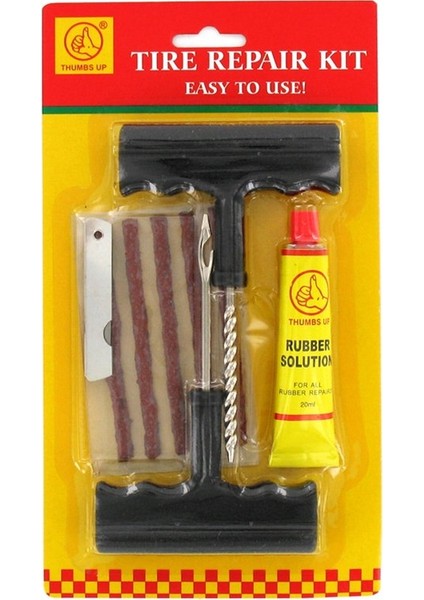 Bisiklet - Motorsiklet Tubeless Dubleks Yama Fitili - Fitil Seti Aparatlı Thumbs Up Yp-811
