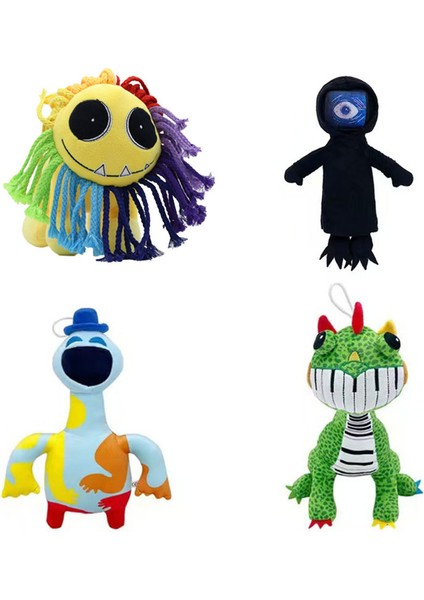 4 Parçalı Setnightmare Critters Oyuncak Peluş Bebekler (Yurt Dışından)