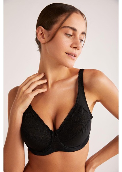 Kom Rosenna Siyah Balenli Telli Toparlayıcı Sütyen fiyatları