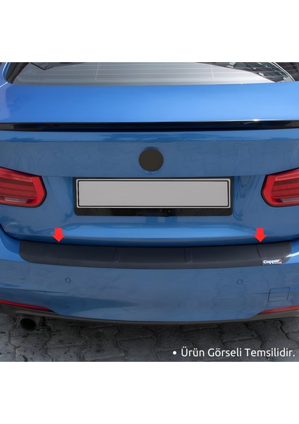 Honda Civic Arka Tampon Eşiği - Mat Siyah | 2012-2015 Arası, SD modelleri