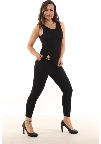 Sauna Suit Kadın Termal Takım Atletli Model Termal Içlik