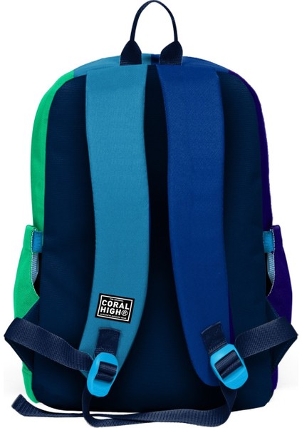 Kids Renkli Çizgili 3’lü Okul Çanta Seti SET0123781 fırsatları