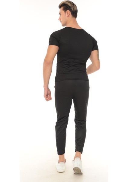 Sauna Suit Erkek Termal Takım Fermuarlı Model Termal Içlik