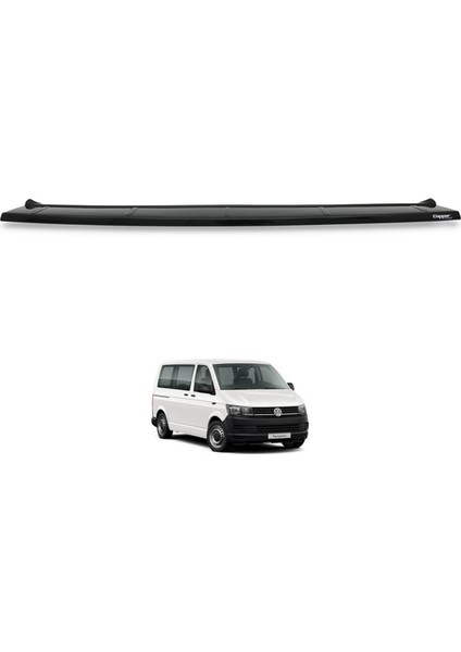 Vw Transporter T6 Arka Tampon Eşiği - Piano Siyah| 2015-2023