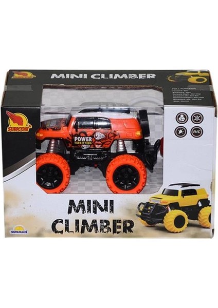 2719 1:43 Uzaktan Kumandalı Işıklı Mini Jeep 12 cm