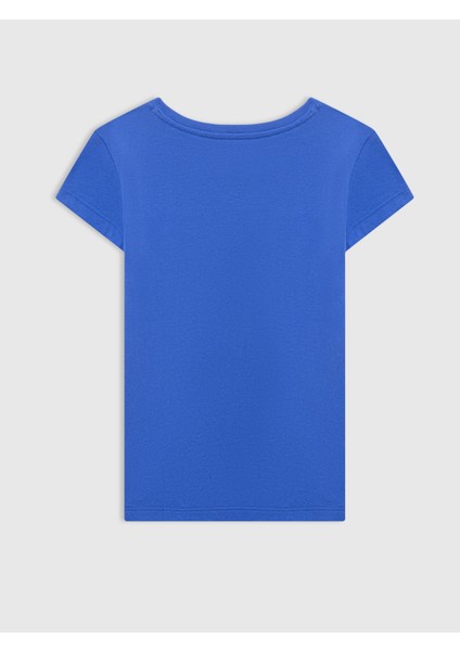 Kız Çocuk Mavi Gap Logo T-Shirt fiyatları