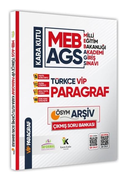 Meb-Ags Türkçenin Kara Kutusu Vip Paragraf 3 Ösym Çıkmış Soru Arşivi Bankası Konu Özetli Çözümlü