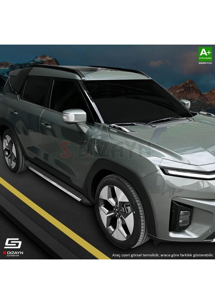 Seat Tarraco S-Line Krom Yan Basamak 193 cm 2018-2024 A+ Kalite