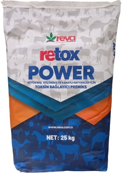 Retox Power Verim Düşüklüğü Için Hayvan Yem Katkı 25 kg Kraft fırsatları