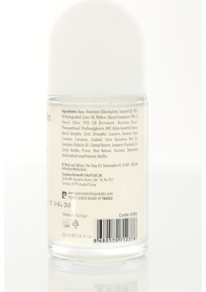 Floral Grace Deo Roll-On – Çiçek Zarafeti - 50 ml