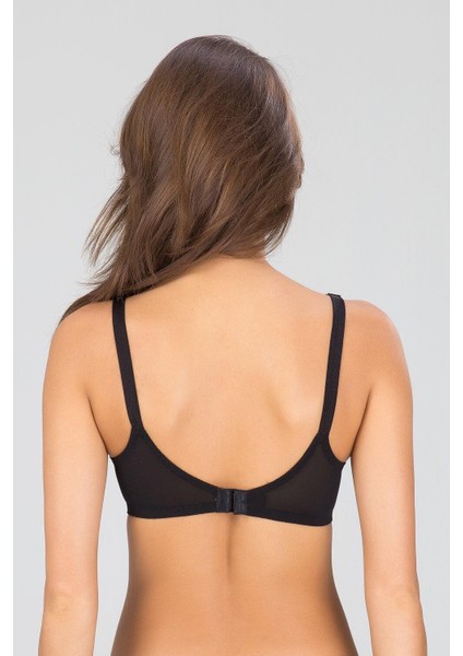 Kom Nelly Siyah Balenli Telli Toparlayıcı Sütyen modelleri
