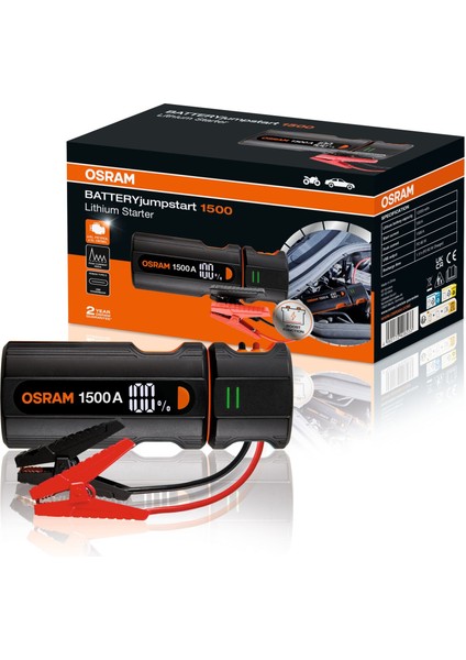 Batteryjumpstart 1500 OJS030 Akü Takviye Cihazı (1 Ad.)