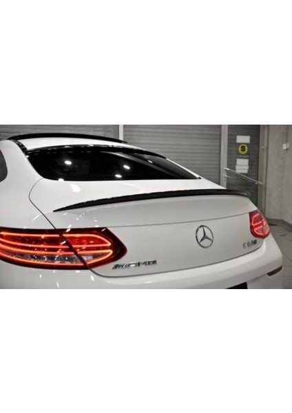 W205 Amg Style - Coupe Bagaj Üstü Spoiler 2014-2021