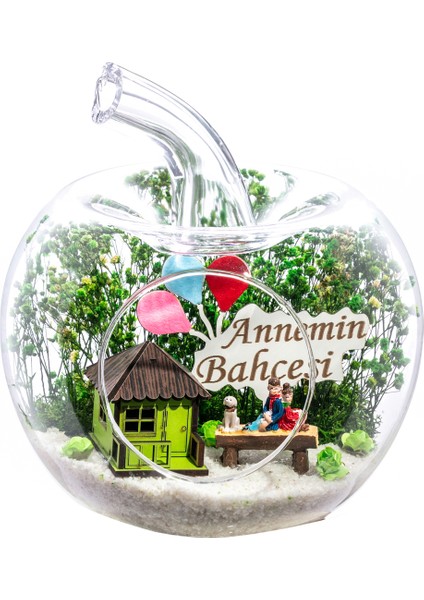 Teraryum Rüya Gibi Evimiz Annemin Bahçesi -Yeşil modelleri