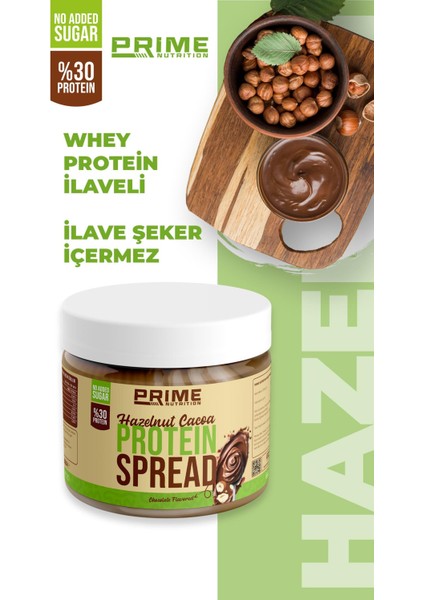Hazelnut Cocoa Protein Spread 350 gr (Proteinli Fındık Kreması)